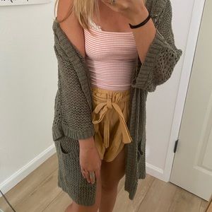 Ecote comfy oversized fisherman cardigan